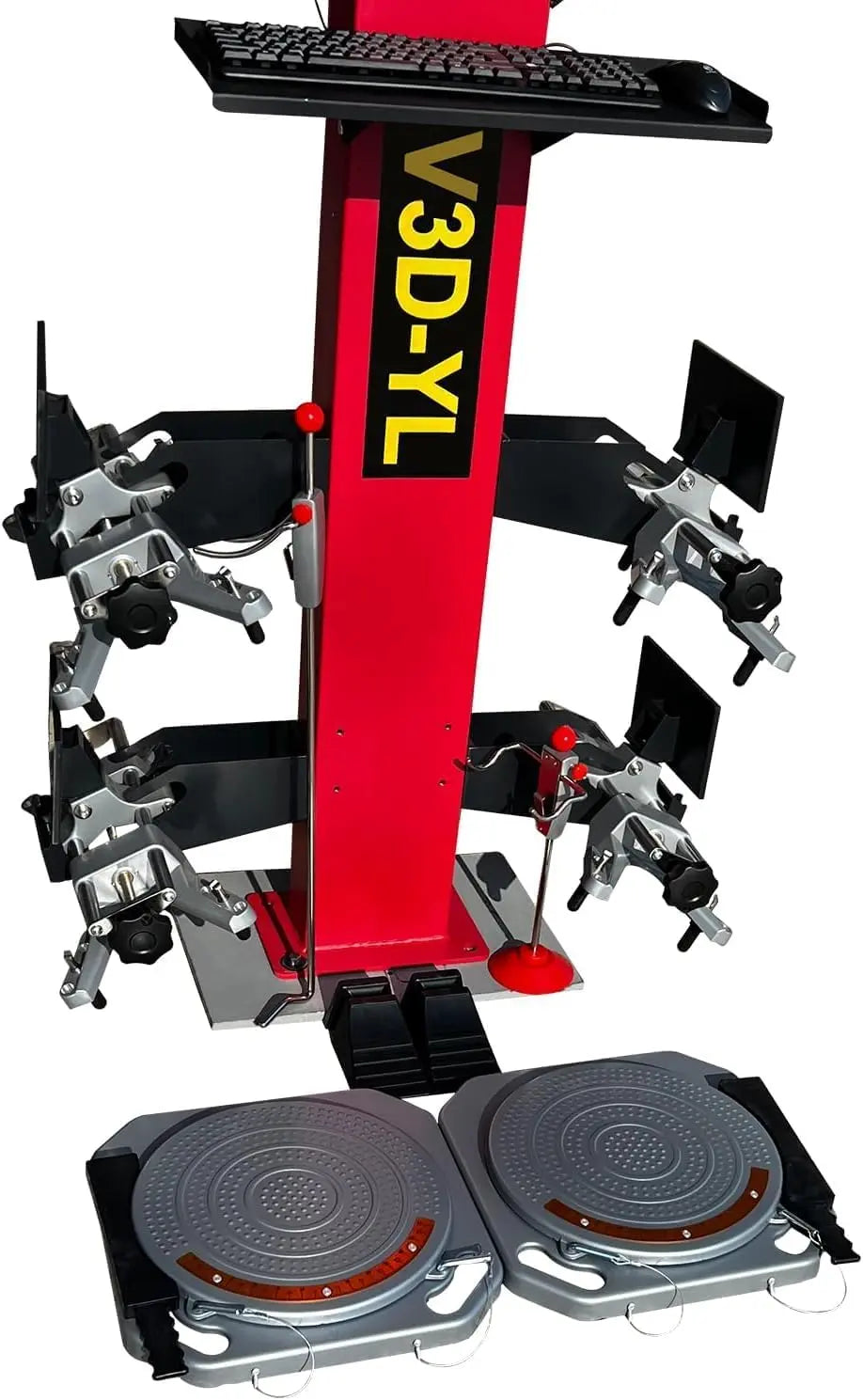 Torin Inc. 3D Wheel Alignment Machine, Dual Screen, 10–23.5" Rim Size, Short Roll Compensation, for 4-Post Lifts