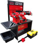 Torin Inc. Heavy-Duty Combination Disc/Drum Brake Lathe Machine w/Bench & Standard Tooling Adapter Package