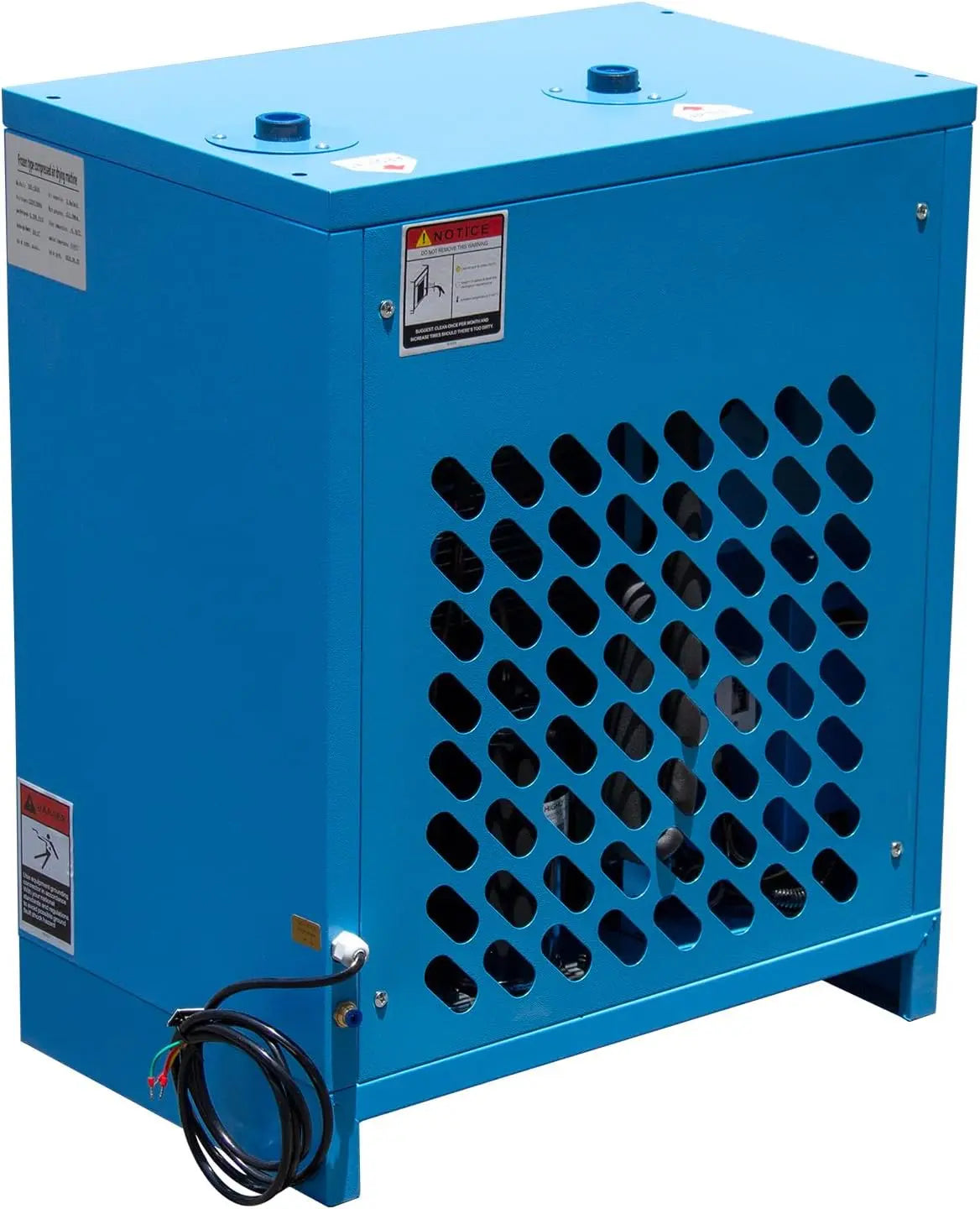 HPDMC Air Dryer Industrial Heavy Duty Refrigerated Air Dryer – 105 CFM, 0.885 KW, 220V For 30HP Rotary Screw Compressors – R134a Cooling System – Removes Moisture, Oil, Dust for Workshops, Factories, CNC