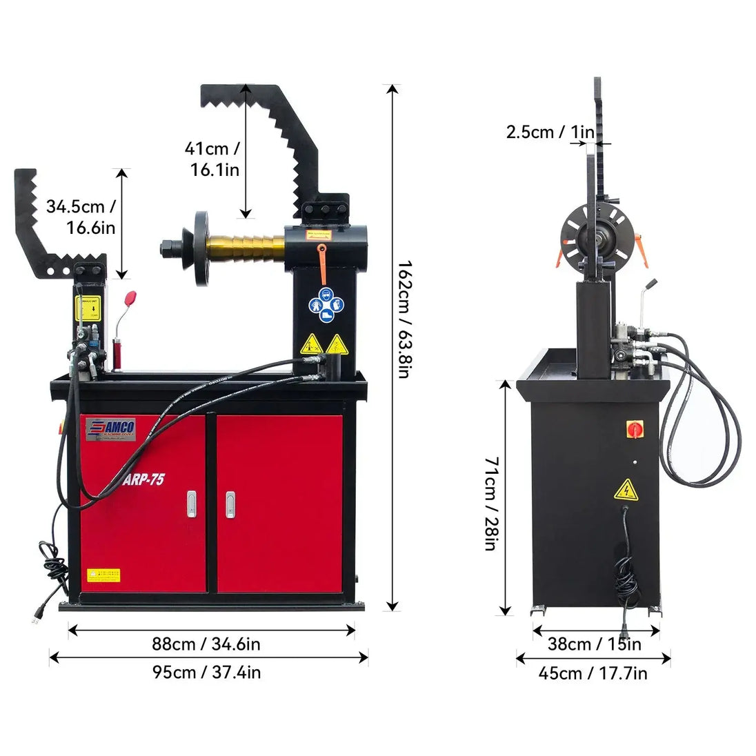 Torin Inc. 110V Rim Straightener Rim Turning Wheel Straightening Machine