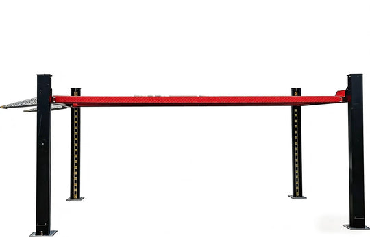 Torin Inc. Car Lift 220V 9,500 LBS 4-Post Car Lift, Extra Tall & Wide Parking and Storage Auto Lift with 79" Max Height, 3.0HP Heavy-Duty Hydraulic System for Garage, Parking, or Workshop Use, 1 Year Warranty