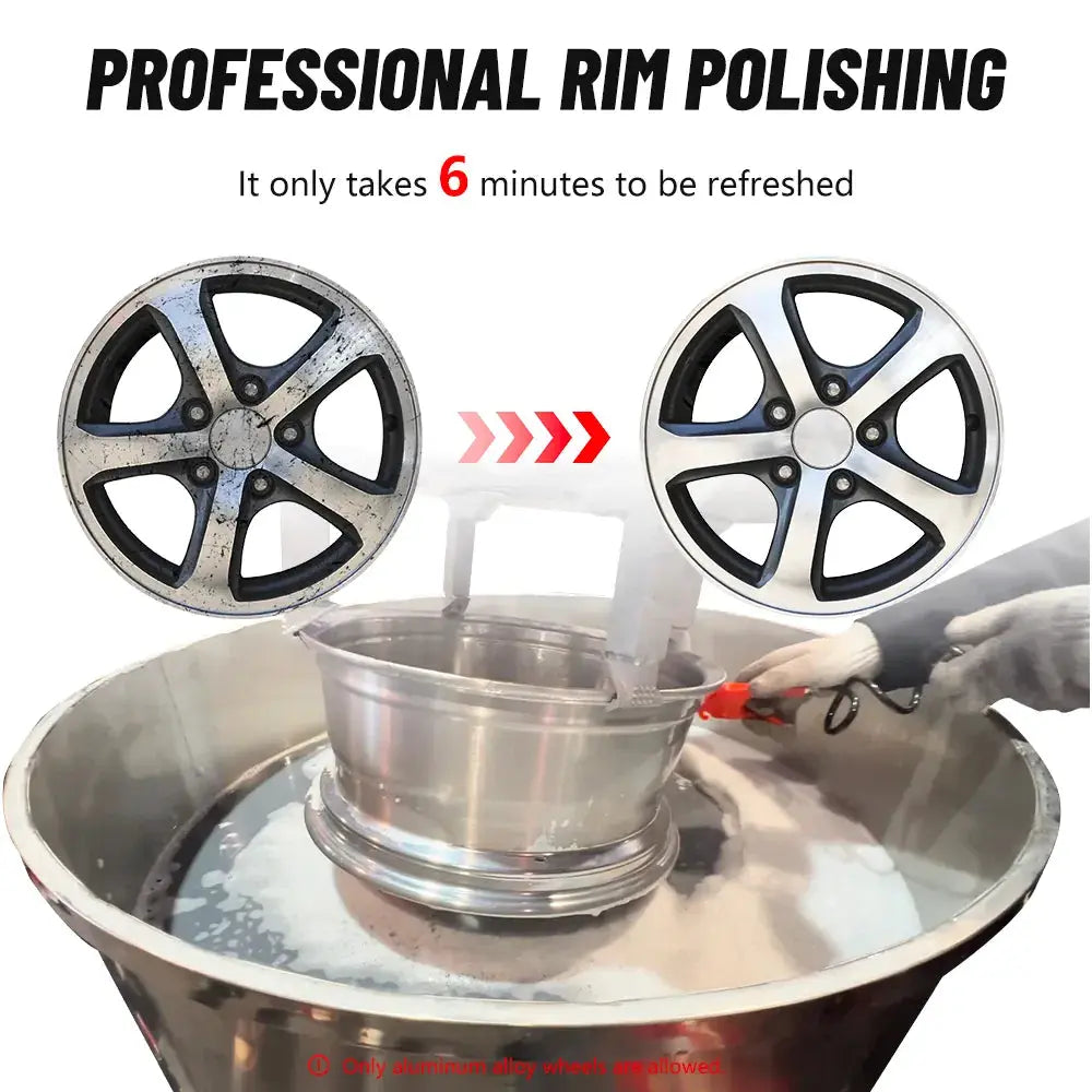 Torin Inc. Rim Polishing Machine Wheel Cleaning Grinding Derust Repair Machine RPM-80