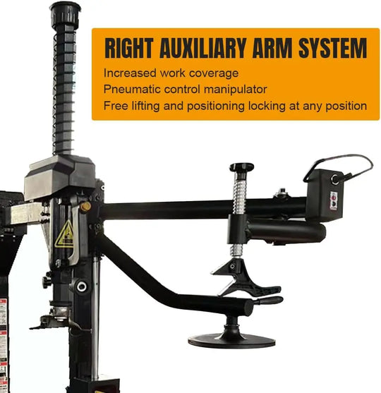 Torin Inc. Tire stripping machine 1.5HP Tire Changer Machine with Hand-Assisted Lever Device and Assist arm, 110V Wheel Changer Tire Machine, Heavy Duty Swing Arm Tire Repair Equipment for Garage & Shop