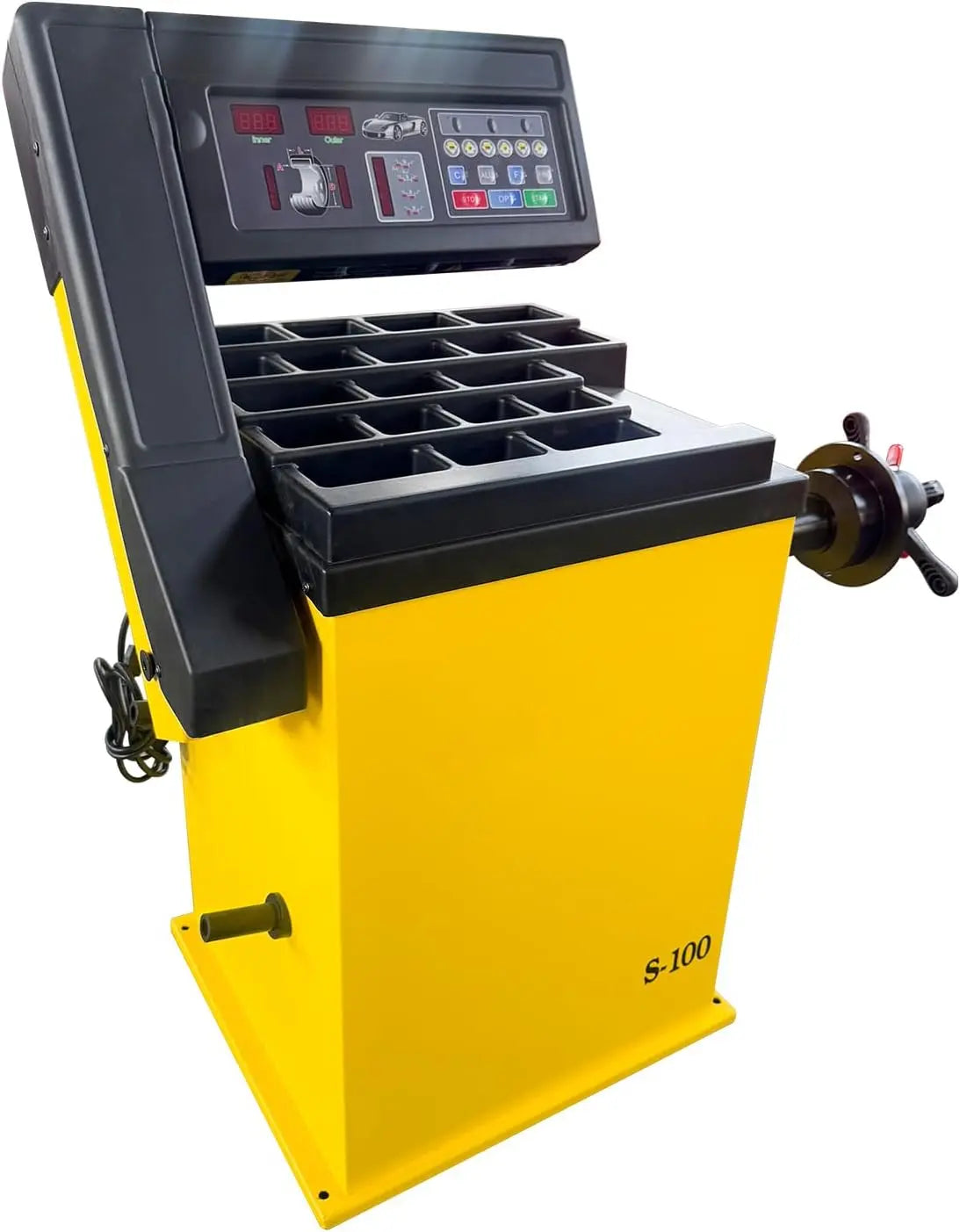 Torin Inc. Tire stripping machine Tire Changer Machine with Hand-Assisted Lever Device and Assist arm and Wheel Balancer Combo, with Laser Indicator & LED Work Light, 10-24" Rim, Manual Input, Dynamic/Static/ALU Modes, 0.25KW Pure Copper Motor, 110V