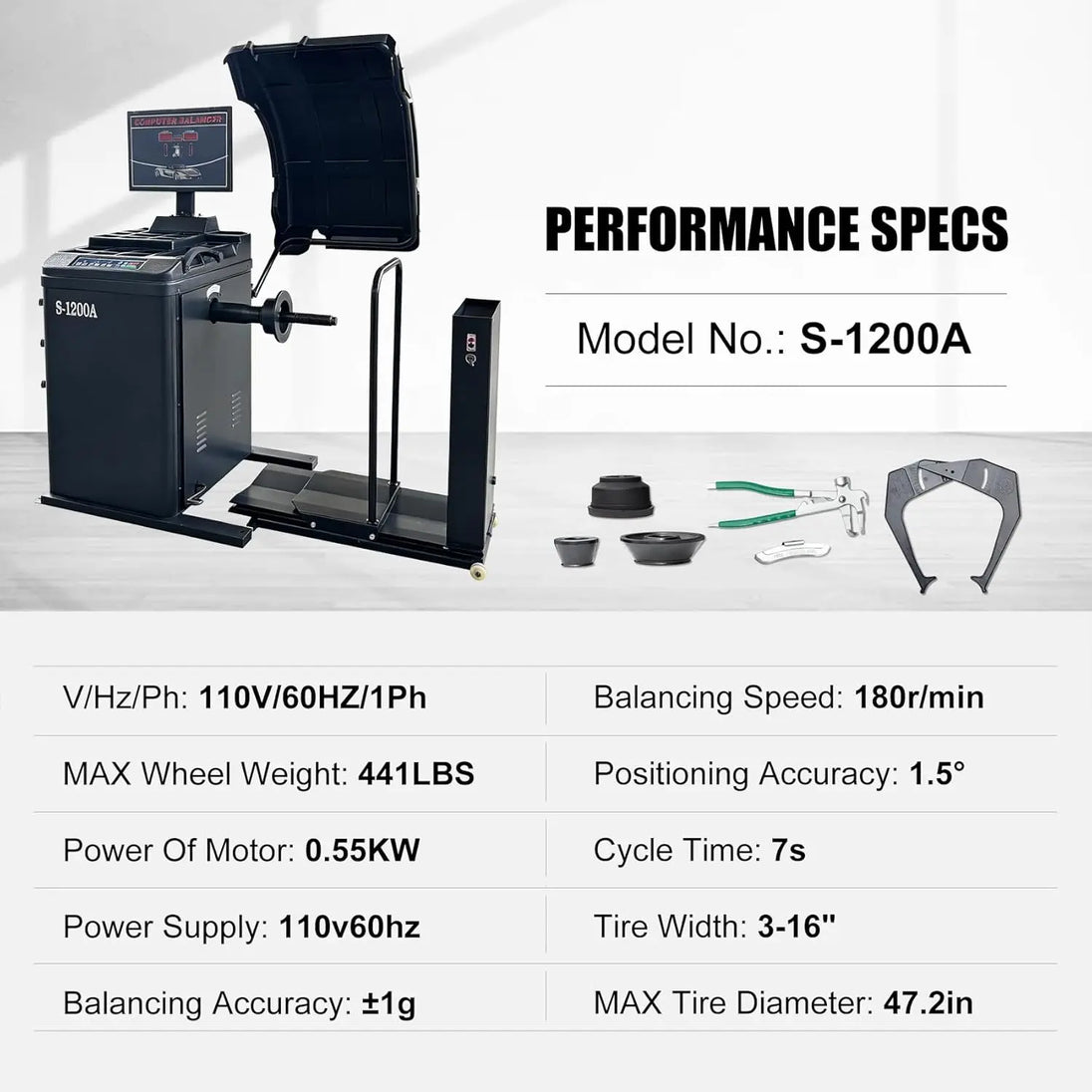 Torin Inc. Tire stripping machine 1.5HP Tire Changer Machine with Hand-Assisted and Premium Automatic Wheel Balancer Combo, 10-28" Rim, Auto A/D Measurement, Laser Guide & LED Light