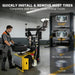 Torin Inc. Tire stripping machine Tire Changer and Wheel Balancer Combo with Rear-Tilt System & Multiple Modes, 110V for 10-26" Rims, Complete Tire Service Package for Workshops