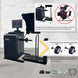 Torin Inc. Tire stripping machine Tire Changer Machine and Premium Automatic Wheel Balancer Combo, 10-28" Rim, Auto A/D Measurement, Laser Guide & LED Light, Electronic Brake, 40mm Spindle