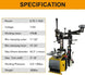 Torin Inc. Tire stripping machine Tire Changer Machine and Premium Automatic Wheel Balancer Combo, 10-28" Rim, Auto A/D Measurement, Laser Guide & LED Light, Electronic Brake, 40mm Spindle