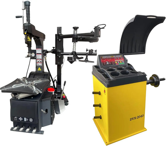 Torin Inc. Tire stripping machine Economic Tire Changer and Wheel Balancer Combo with Rear-Tilt System, 110V for 10-26" Rims, Value Tire Service Package for Professional Use