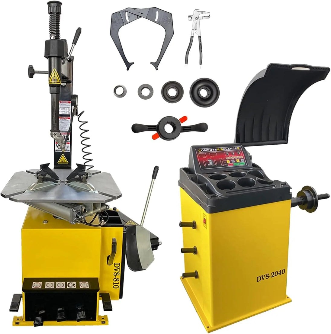 Torin Inc. Tire stripping machine Tire Changer and Economic Wheel Balancer Combo, 1.5HP Motor with 0.25KW Pure Copper, 110V for 10-24" Rims, Cost-Effective Tire Service Set for Garage