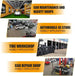 Torin Inc. Tire stripping machine Economic Tire Changer and Wheel Balancer Combo, 1.5HP with 0.25KW Pure Copper Motor, 110V for 10-24" Rims, Value Tire Service Package
