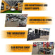 Torin Inc. Tire stripping machine Economic Tire Changer and Wheel Balancer Combo, 1.5HP with 0.25KW Pure Copper Motor, 110V for 10-24" Rims, Value Tire Service Package