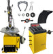 Torin Inc. Tire stripping machine Economic Tire Changer and Wheel Balancer Combo, 1.5HP with 0.25KW Pure Copper Motor, 110V for 10-24" Rims, Value Tire Service Package