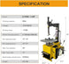 Torin Inc. Tire stripping machine Tire Changer and Premium Wheel Balancer Combo with Assist Arms & 24" LCD, 110V for 10-26" Rims, Advanced Tire Service System for Professional Shops
