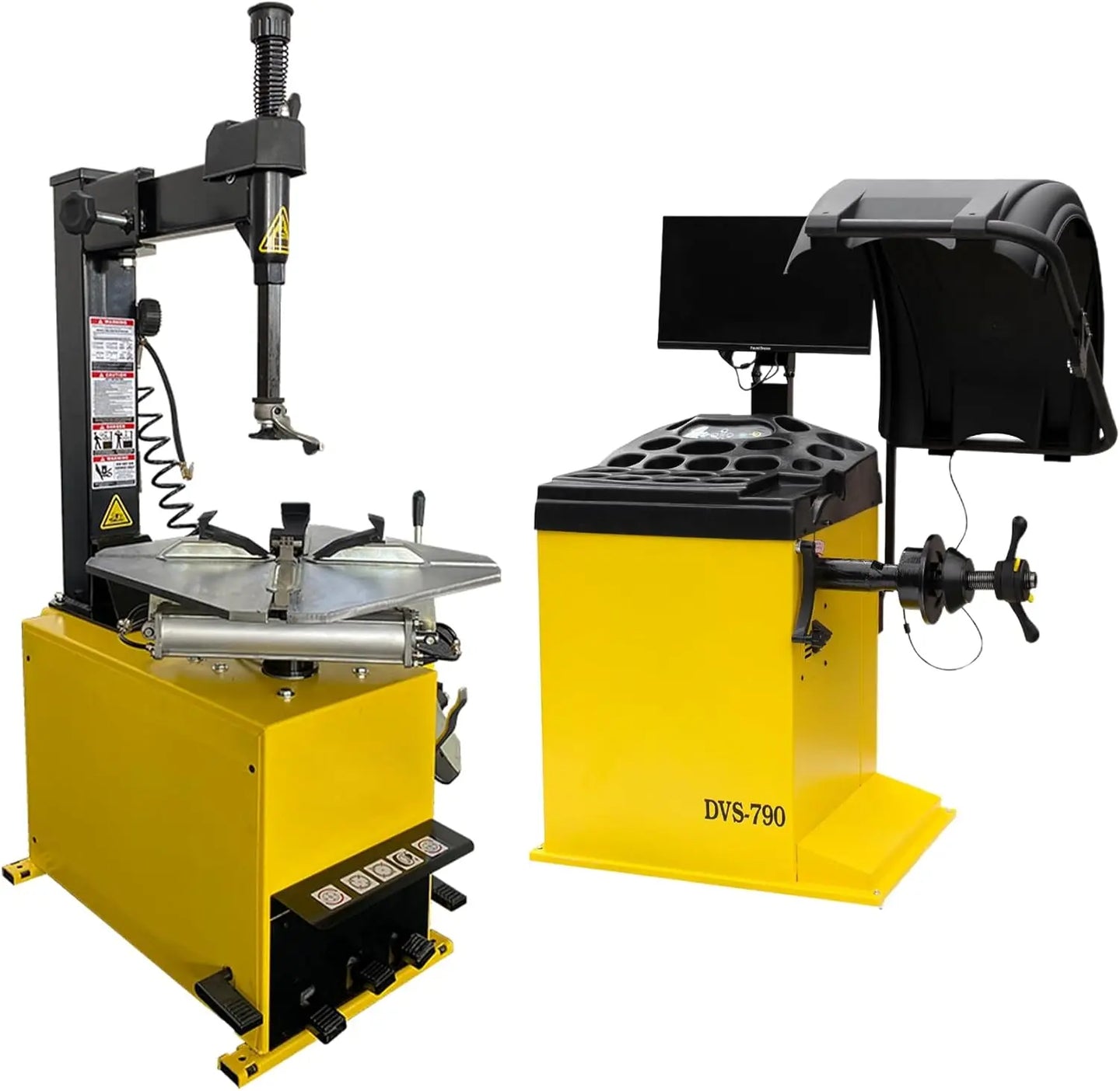 Torin Inc. Tire stripping machine Tire Changer and Premium Wheel Balancer Combo with Assist Arms & 24" LCD, 110V for 10-26" Rims, Advanced Tire Service System for Professional Shops