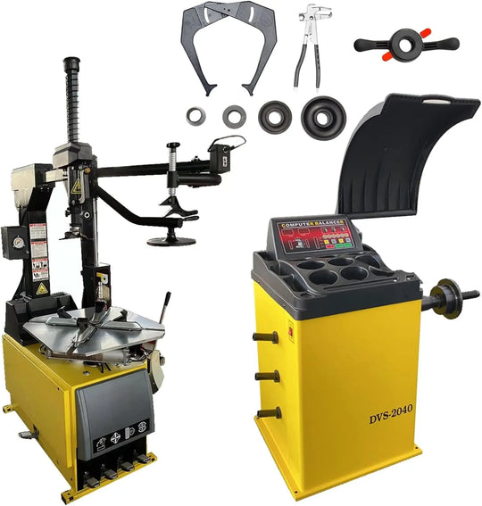 Torin Inc. Tire stripping machine Economic Tire Changer and Wheel Balancer Combo with Rear-Tilt Technology, 110V for 10-26" Rims, Value Tire Service Set for Professional Use
