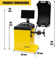 Torin Inc. Tire stripping machine Tire Changer and Premium Wheel Balancer Combo with Rear-Tilt & 24" LCD, 110V for 10-26" Rims, Advanced Tire Service System for Modern Shops