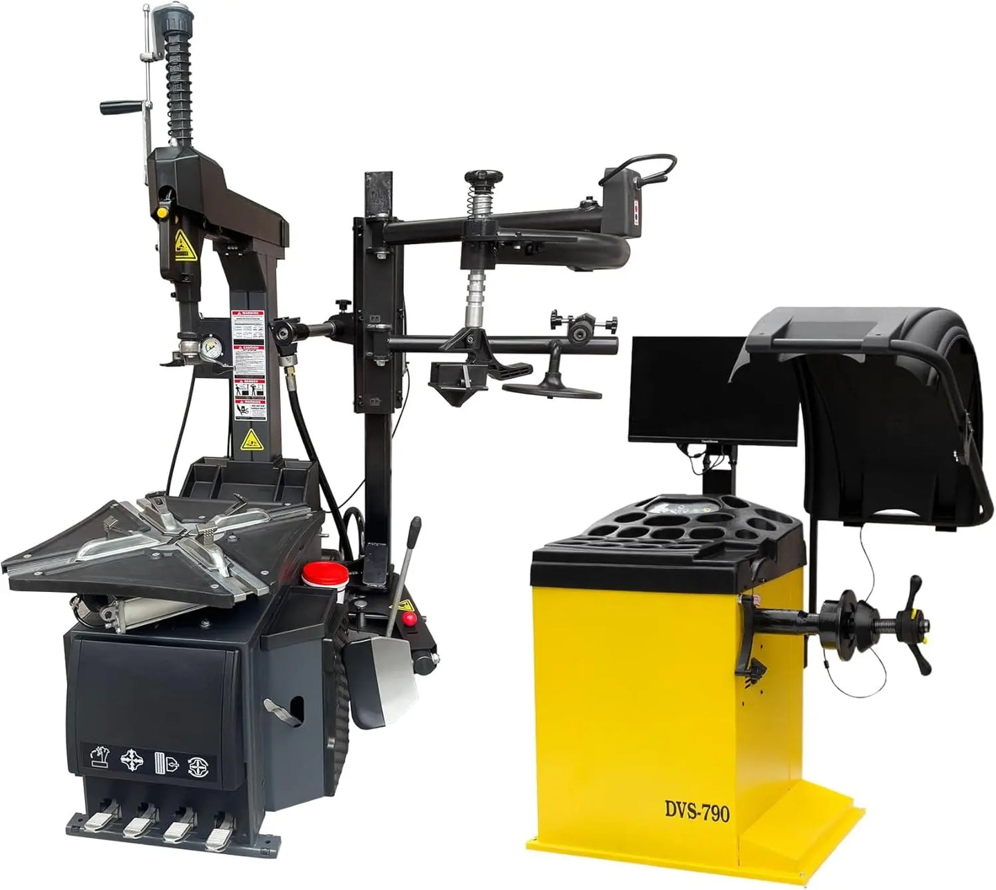 Torin Inc. Tire stripping machine Tire Changer and Premium Wheel Balancer Combo with Rear-Tilt & 24" LCD, 110V for 10-26" Rims, Advanced Tire Service System for Modern Shops
