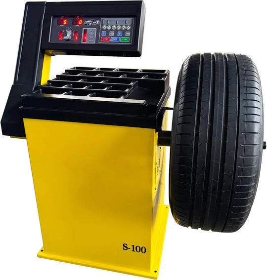 Torin Inc. Tire stripping machine Wheel Balancer with Laser Indicator & LED Work Light, 10-24" Rim, Manual Input, Dynamic/Static/ALU Modes, 0.25KW Pure Copper Motor, 110V for Professional Tire Shop & Garage