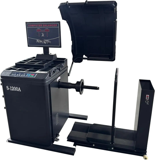 Torin Inc. Tire stripping machine Premium Automatic Wheel Balancer, 10-28" Rim, Auto A/D Measurement, Laser Guide & LED Light, Electronic Brake, 40mm Spindle, 0.55KW Pure Copper Motor, 110V for Professional Use