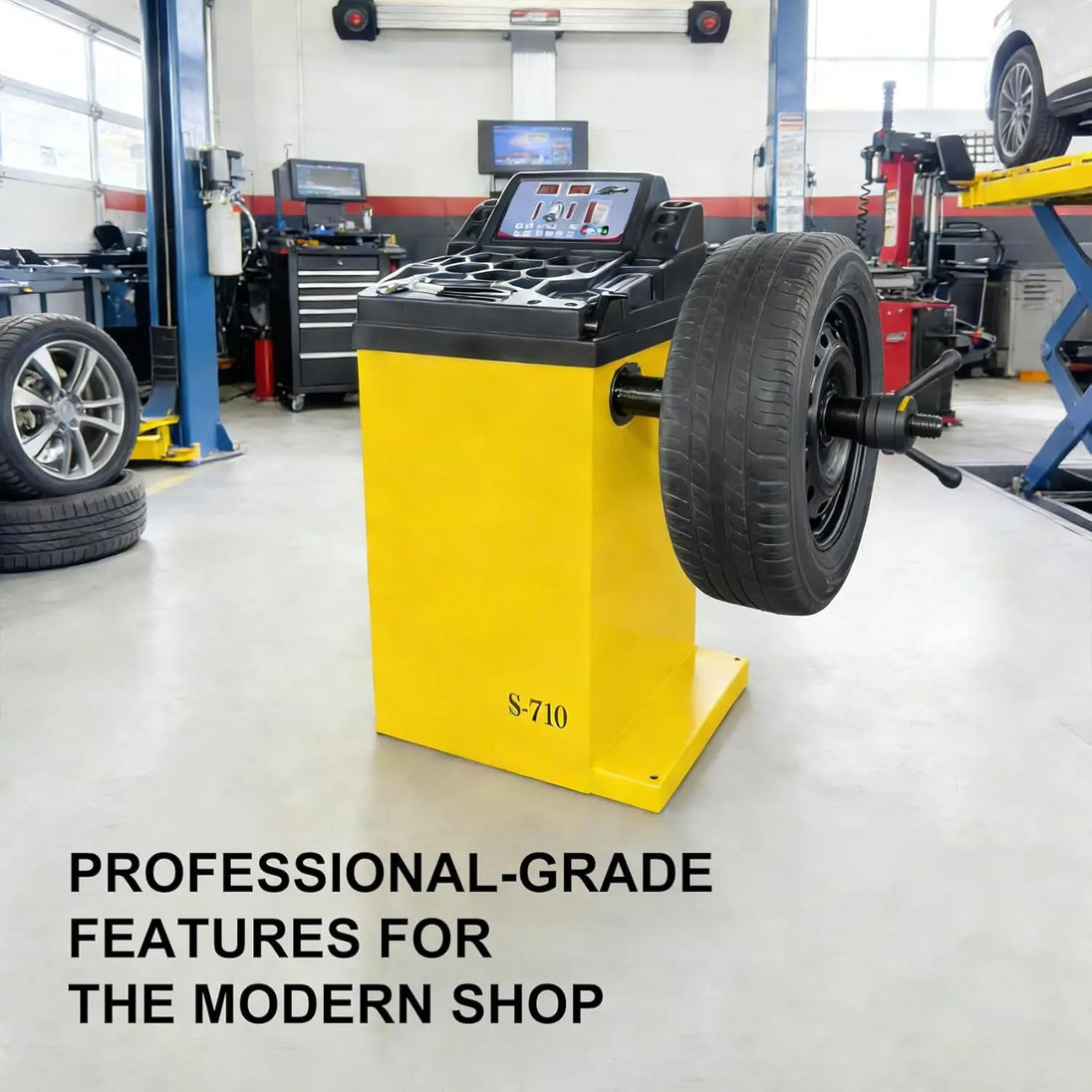 Torin Inc. Tire stripping machine Wheel Balancer Machine, 10-24" Rim, Manual Input, Dynamic/Static/ALU/Motorcycle Modes, 0.25KW Pure Copper Motor, 110V for Garage Workshop Tire Repair (±1g Accuracy)