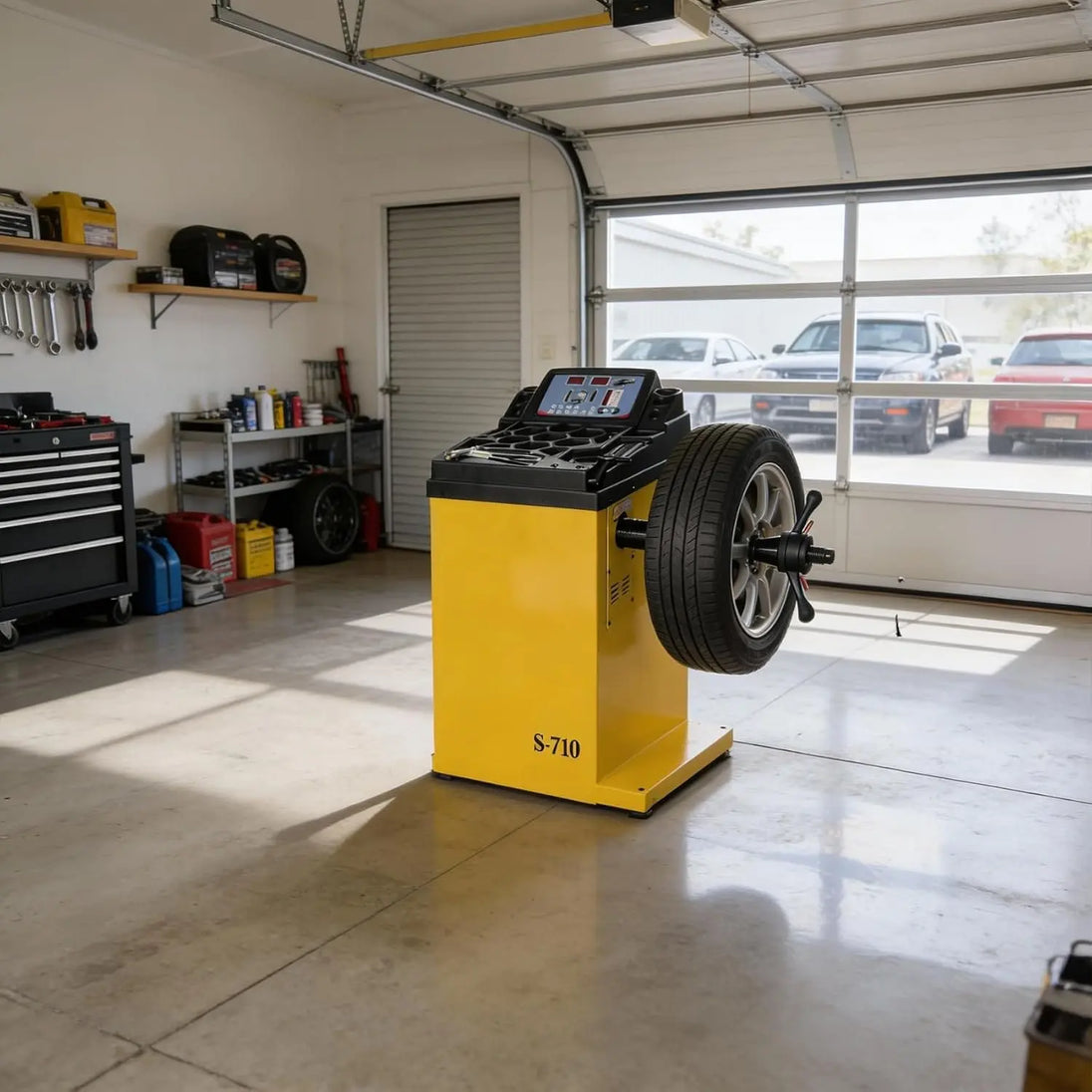 Torin Inc. Tire stripping machine Wheel Balancer Machine, 10-24" Rim, Manual Input, Dynamic/Static/ALU/Motorcycle Modes, 0.25KW Pure Copper Motor, 110V for Garage Workshop Tire Repair (±1g Accuracy)