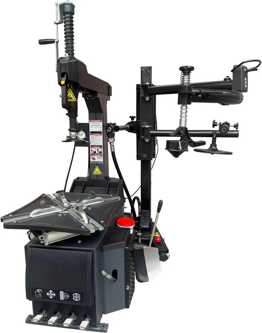 Torin Inc. Tire stripping machine S-885A Tire Changer Machine with Hand-Assisted Lever Device and Assist arm and Wheel Balancer Combo, with Laser Indicator & LED Work Light, 10-24" Rim, Manual Input, Dynamic/Static/ALU Modes, 0.25KW Pure Copper Motor, 110V