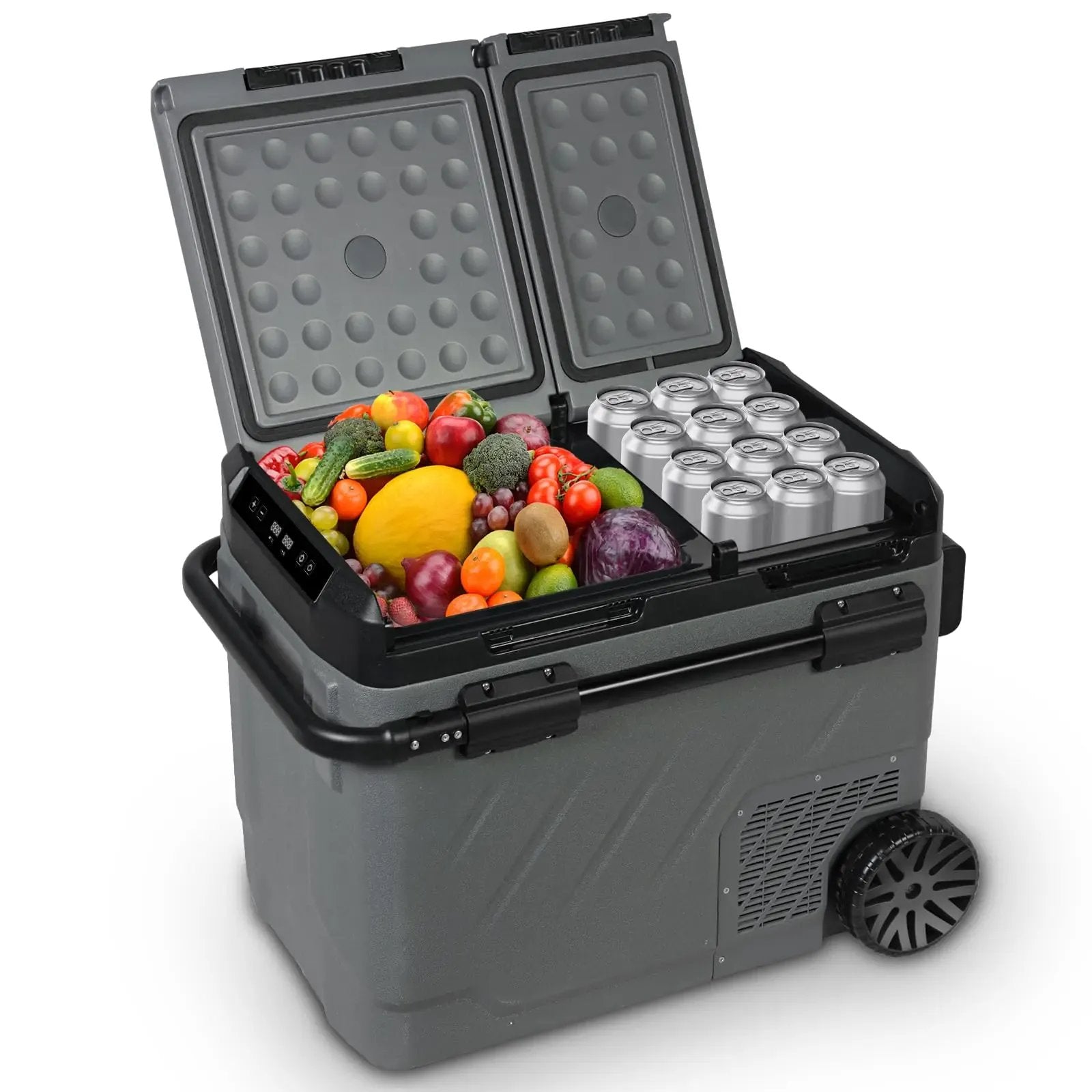 Torin Jacks Car Refrigerator 52 Quart Portable Car Refrigerator