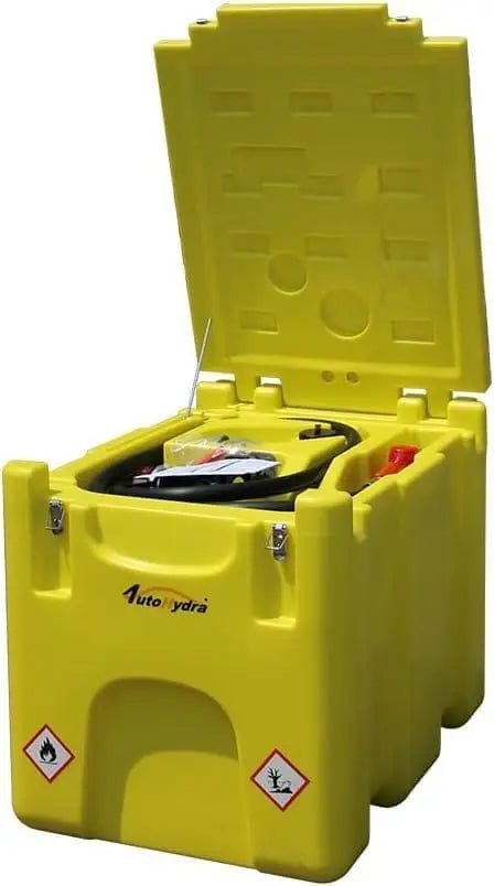 Torin Jacks Fuel Transfer Tank 53 Gallon Diesel Exhaust with 13 GPM Portable Fuel Transfer Tanks with PE Diesel Tank System