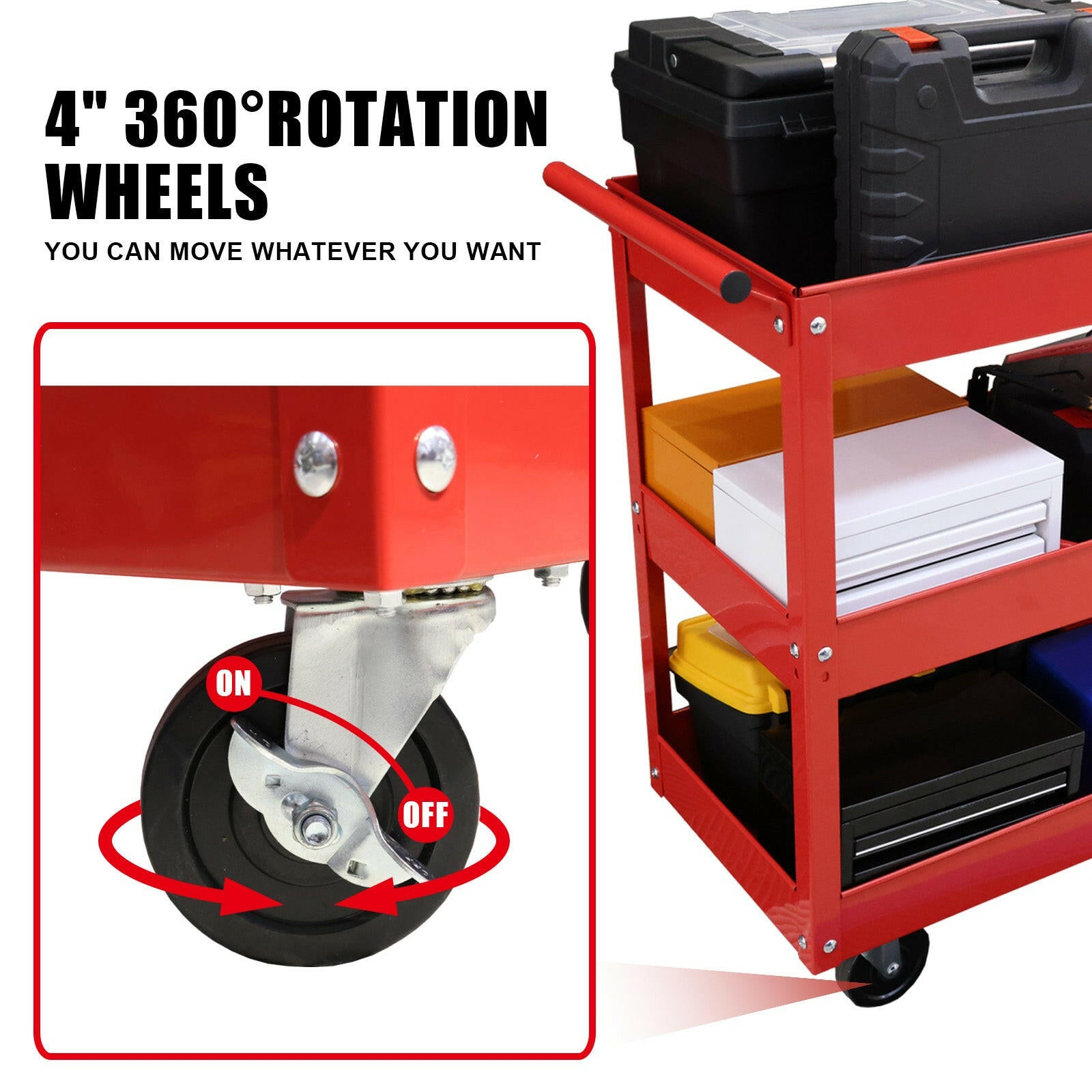 TORIN Utility Service Tool Cart