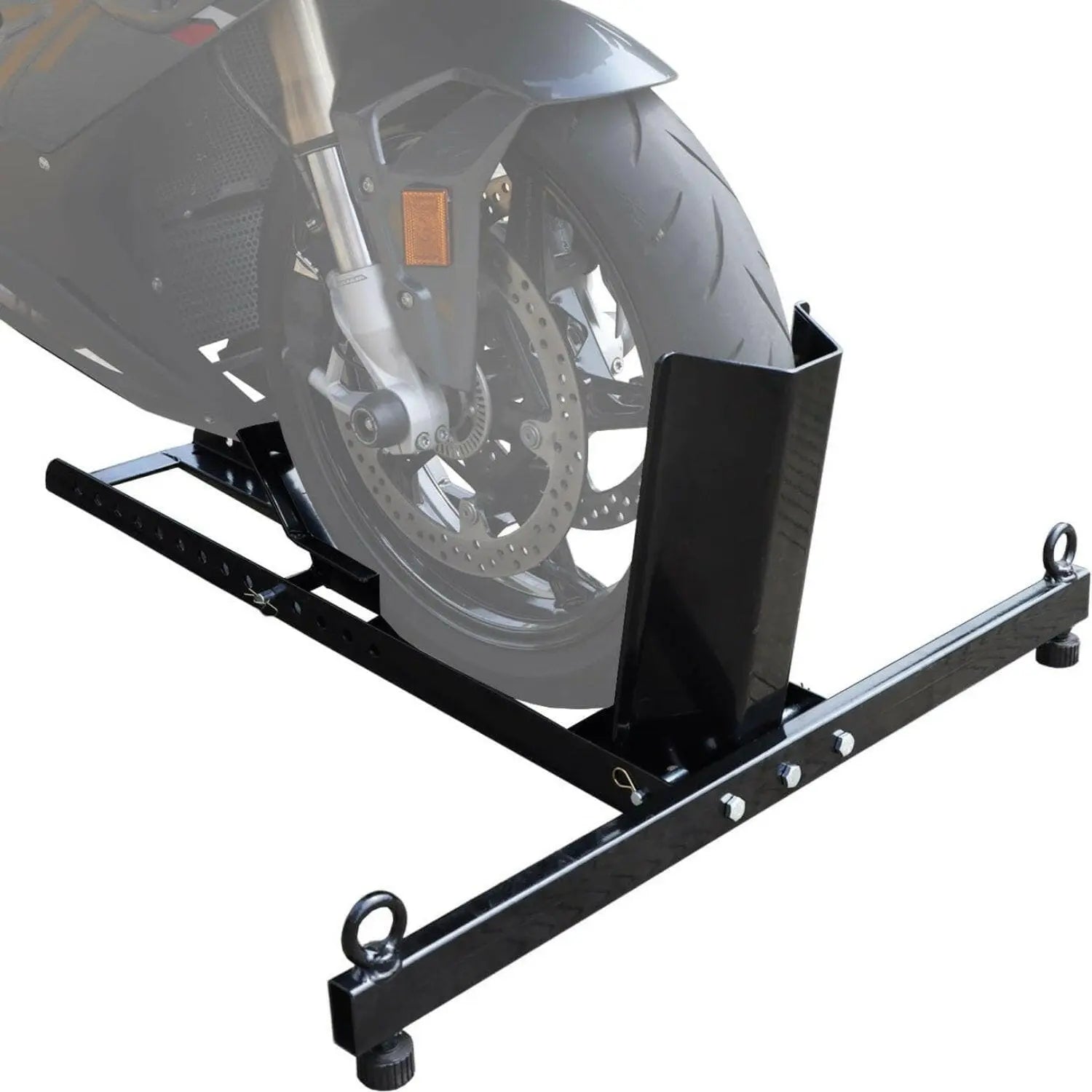 TORIN Motorcycle Wheel Chock for 16 to 25 Inch Wheel